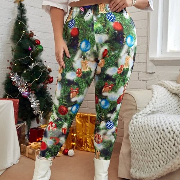 Ladies size 1X Christmas Leggings - Picture 10 of 10